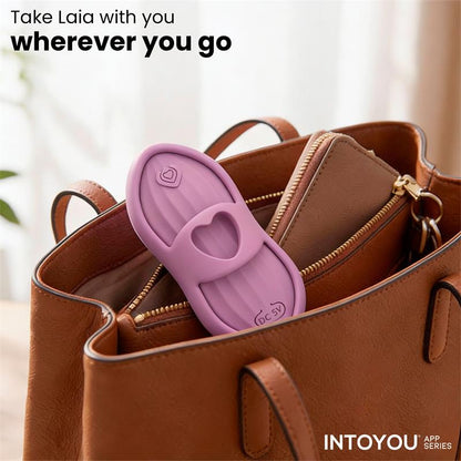 INTOYOU APP SERIES - LAIA ESTIMULADOR DE DEDO CON CALOR Y FUNDA CON APP LAVANDA