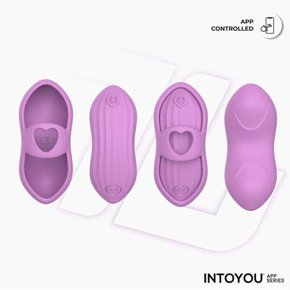 INTOYOU APP SERIES - LAIA ESTIMULADOR DE DEDO CON CALOR Y FUNDA CON APP LAVANDA