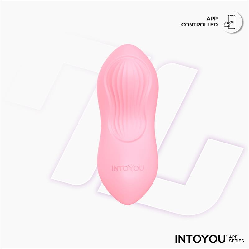 INTOYOU APP SERIES - LAIA ESTIMULADOR DE DEDO CON CALOR Y FUNDA CON APP ROSA