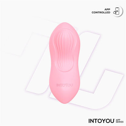 INTOYOU APP SERIES - LAIA ESTIMULADOR DE DEDO CON CALOR Y FUNDA CON APP ROSA