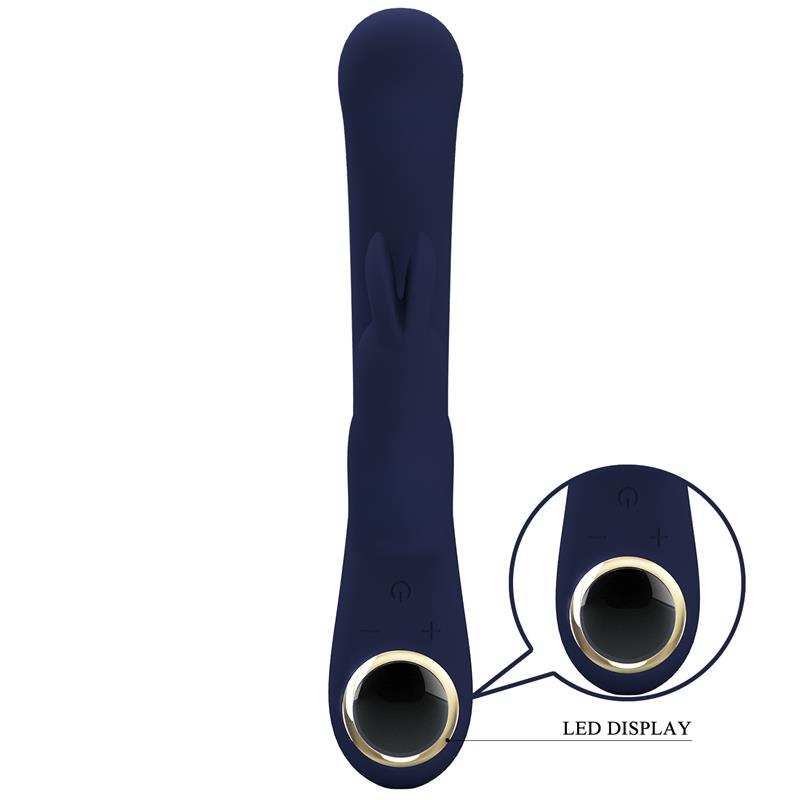 PRETTYLOVE - LAMAR VIBRADOR PUNTO-G AZUL OSCURO