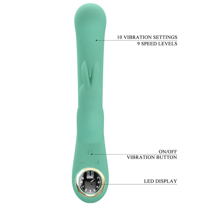 PRETTYLOVE - LAMAR VIBRADOR PUNTO-G MENTA