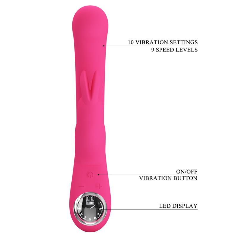 PRETTYLOVE - LAMAR VIBRADOR PUNTO-G ROSA