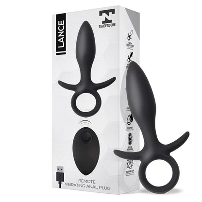 TARDENOCHE - LANCE PLUG ANAL CONTROL REMOTO SILICONA LIQUIDA USB