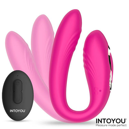 INTOYOU - LANTY VIBRADOR PARA PAREJAS CON OSCILACIÓN 360º Y CONTROL REMOTO