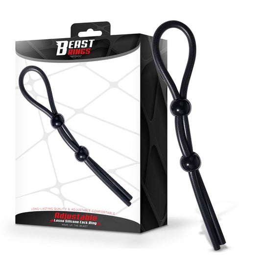 BEAST RINGS - LASSO ANILLO PARA EL PENE SILICONA AJUSTABLE