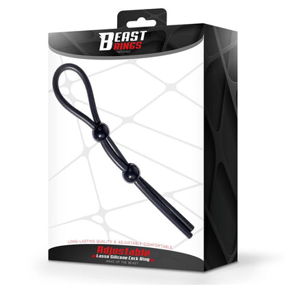 BEAST RINGS - LASSO ANILLO PARA EL PENE SILICONA AJUSTABLE