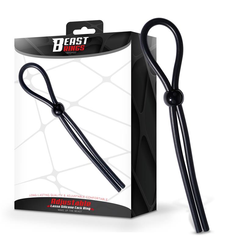 BEAST RINGS - LASSO ANILLO PARA EL PENE SILICONA AJUSTABLE