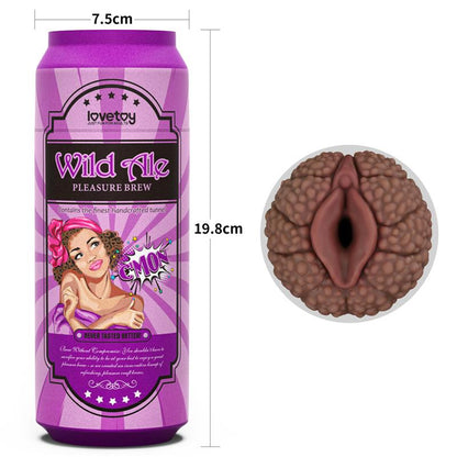 LOVETOY - LATA MASTURBADORA VAGINA WILD ALE