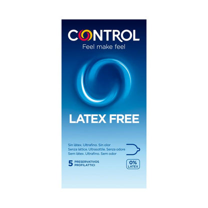 CONTROL - LATEX FREE - SIN LÁTEX 5 UDS
