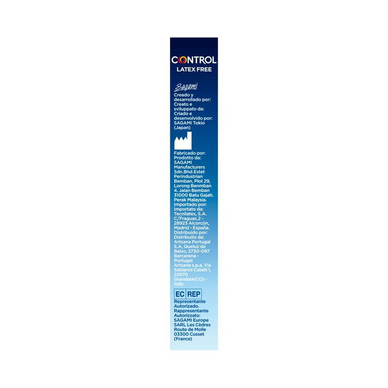 CONTROL - LATEX FREE - SIN LÁTEX 5 UDS