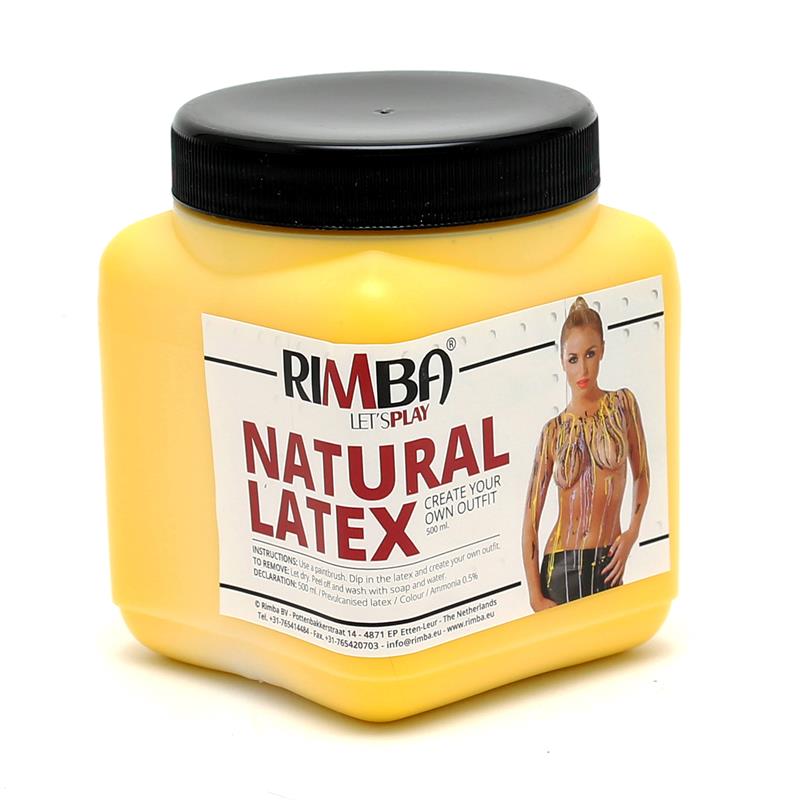 LATEX PLAY - LÁTEX LÍQUIDO AMARILLO 500 ML