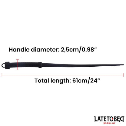 LATETOBED BDSM LINE - LÁTIGO DE SILICONA 61 CM