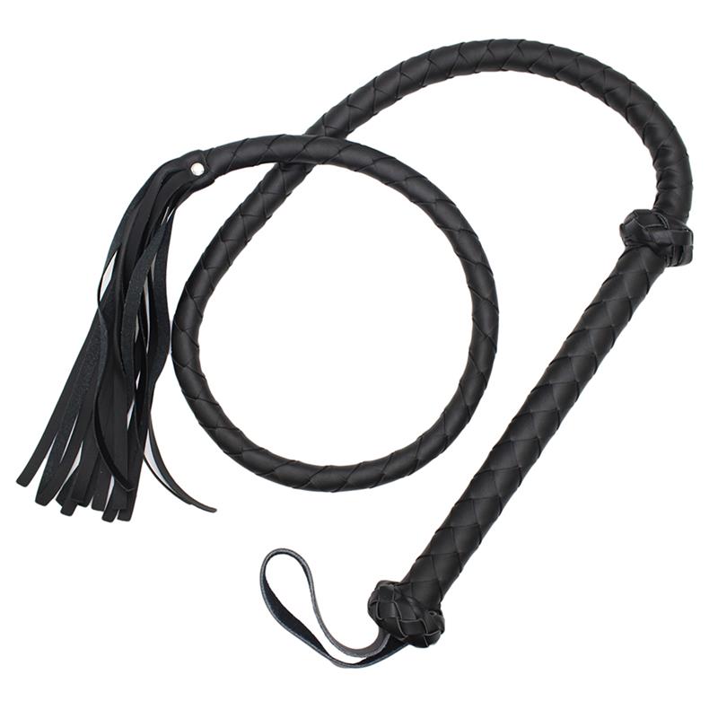 LATETOBED BDSM LINE - LÁTIGO DOBLE TRENZADO 150 CM