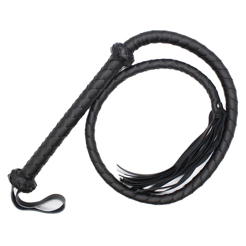 LATETOBED BDSM LINE - LÁTIGO DOBLE TRENZADO 150 CM