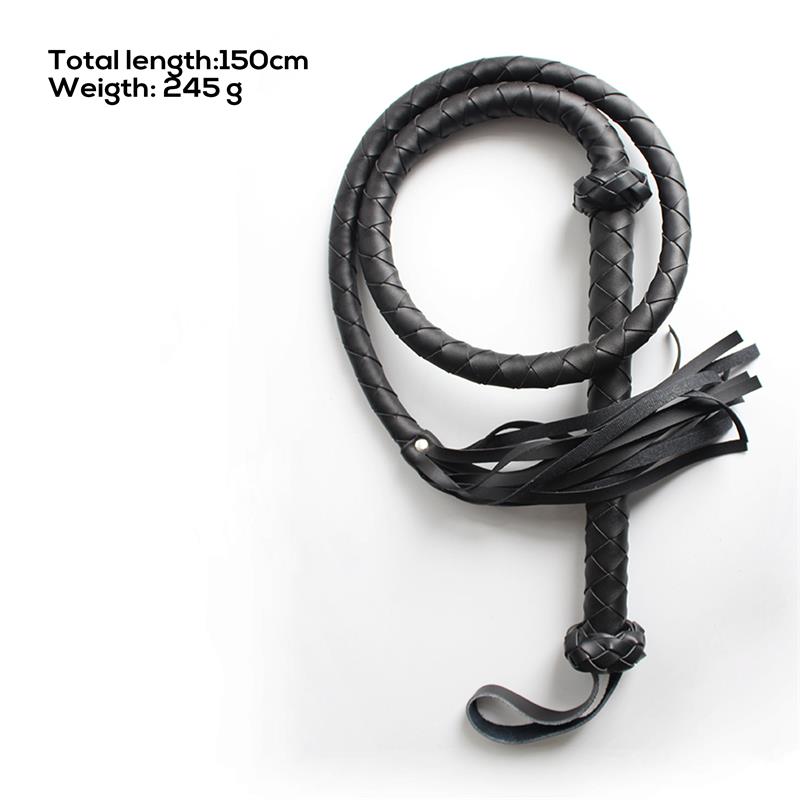 LATETOBED BDSM LINE - LÁTIGO DOBLE TRENZADO 150 CM