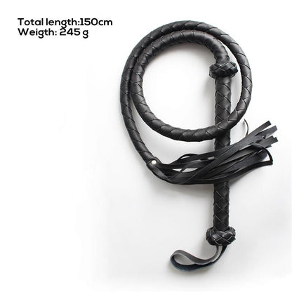 LATETOBED BDSM LINE - LÁTIGO DOBLE TRENZADO 150 CM