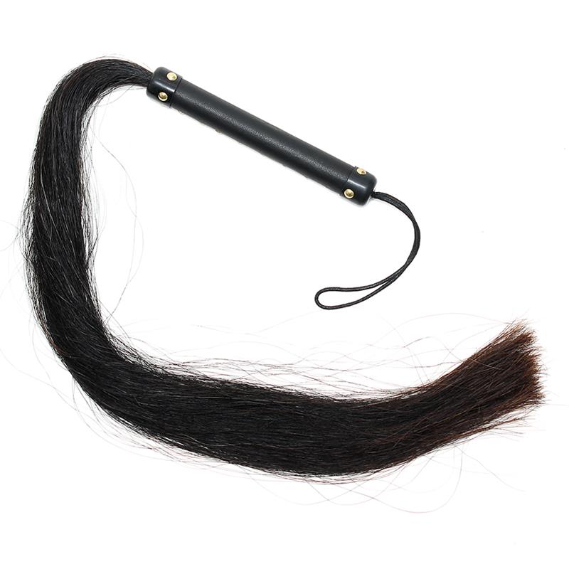 BONDAGE PLAY - LÁTIGO PELO DE CABALLO 85 CM