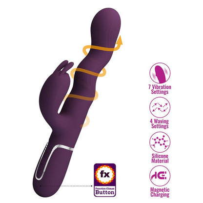PRETTYLOVE - LAURSEN VIBRADOR CON MOVIMIENTO ONDULANTE