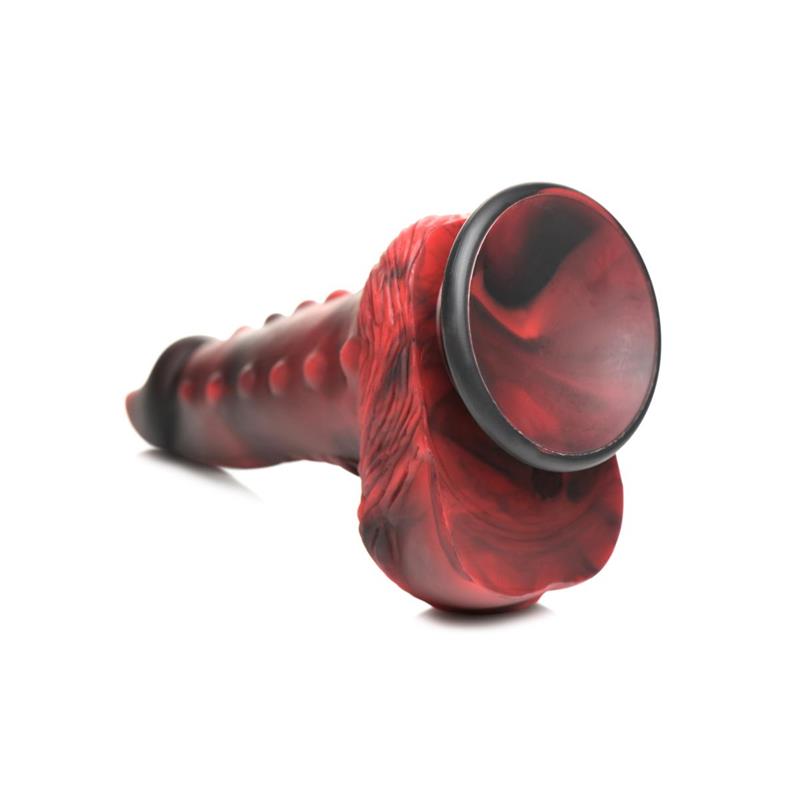 CREATURE COCKS - LAVA DEMON THICK NUBBED DILDO DEMONIO