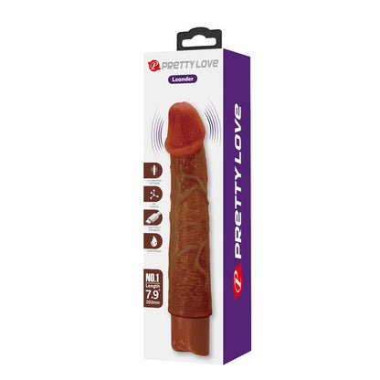 PRETTYLOVE - LEANDER VIBRADOR REALISTA 7.9