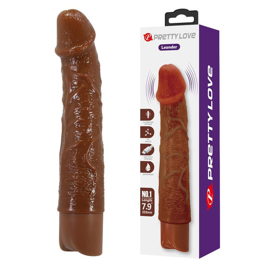 PRETTYLOVE - LEANDER VIBRADOR REALISTA 7.9