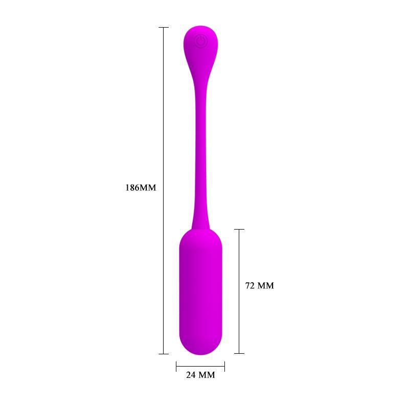 PRETTYLOVE - LECHIES HUEVO VIBRADOR CON CONTROL REMOTO USB