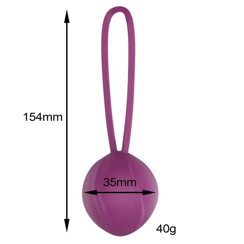 ENGILY ROSS - LEIGH BOLA KEGEL SILICONA PÚRPURA