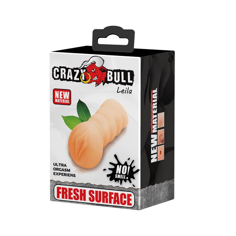 CRAZY BULL - LEILA MASTURBADOR VAGINA 13.5 CM