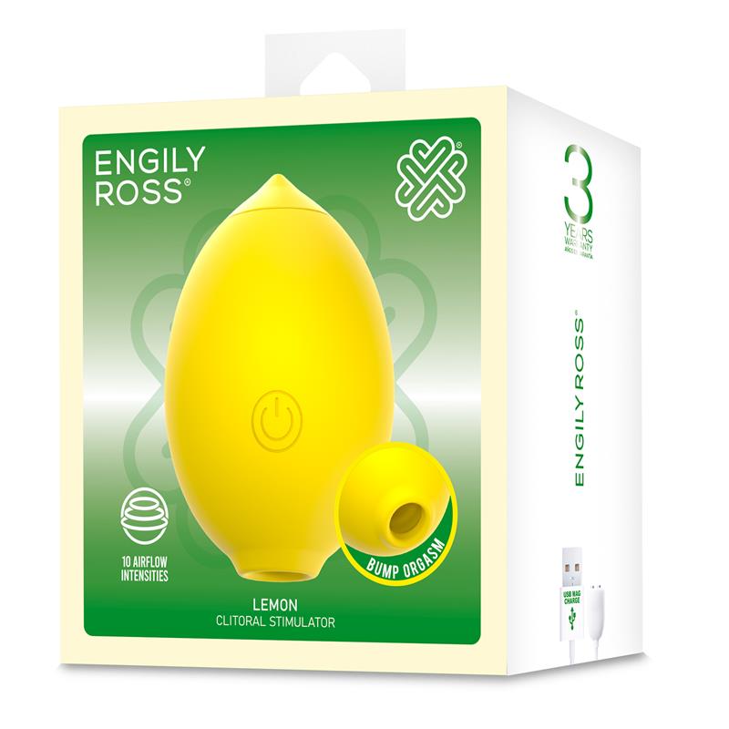 ENGILY ROSS - LEMON ESTIMULADOR DE CLÍTORIS CON SUCCIÓN