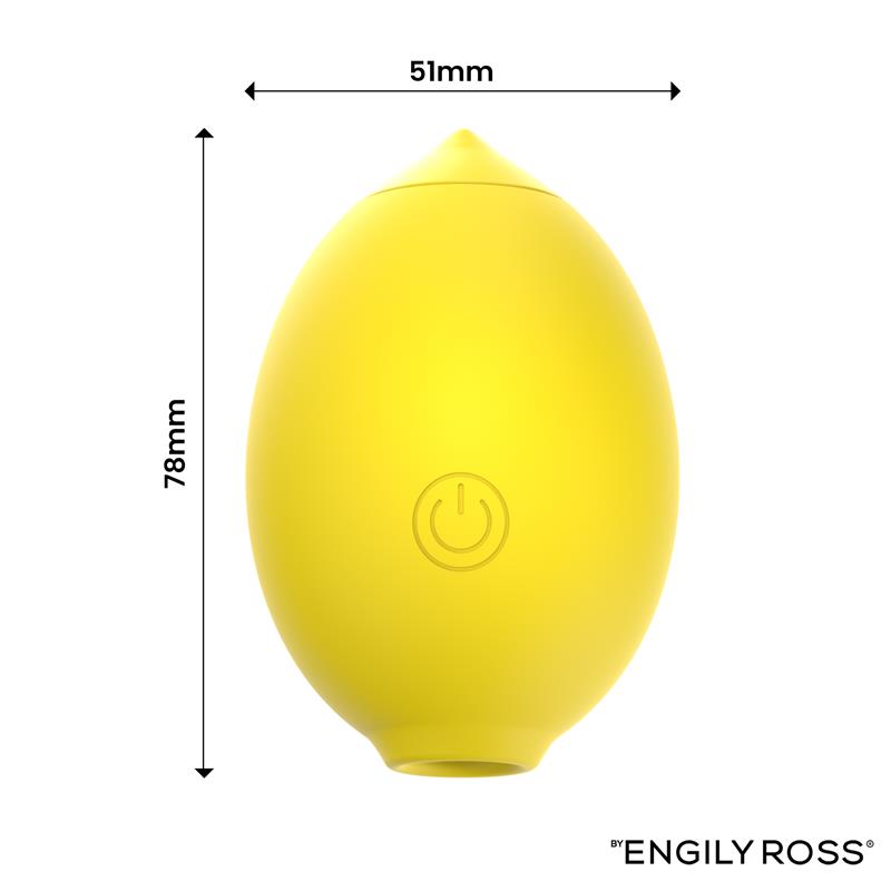 ENGILY ROSS - LEMON ESTIMULADOR DE CLÍTORIS CON SUCCIÓN