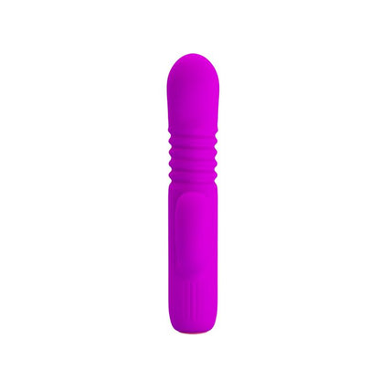 PRETTYLOVE - LEOPOLD VIBRADOR CON FUNCIÓN DE MOVIMIENTO USB SILICONA