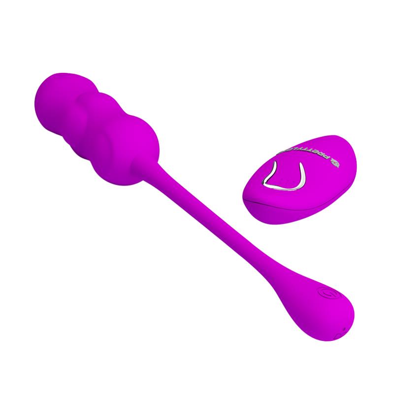 PRETTYLOVE - LESHY HUEVO VIBRADOR CON CONTROL REMOTO USB