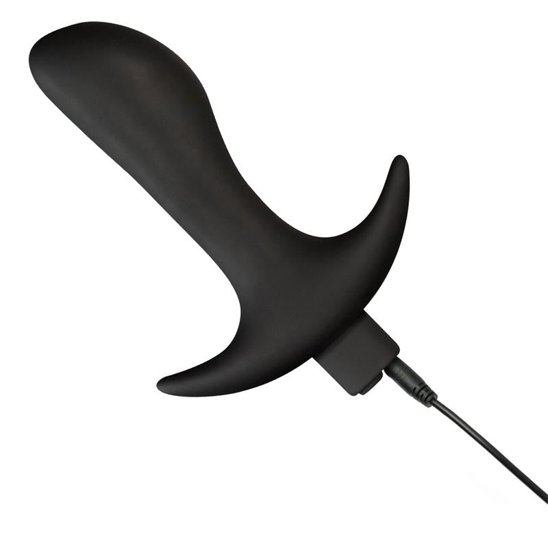 TARDENOCHE - LEVER PLUG ANAL CON VIBRACIÓN USB SILICONA