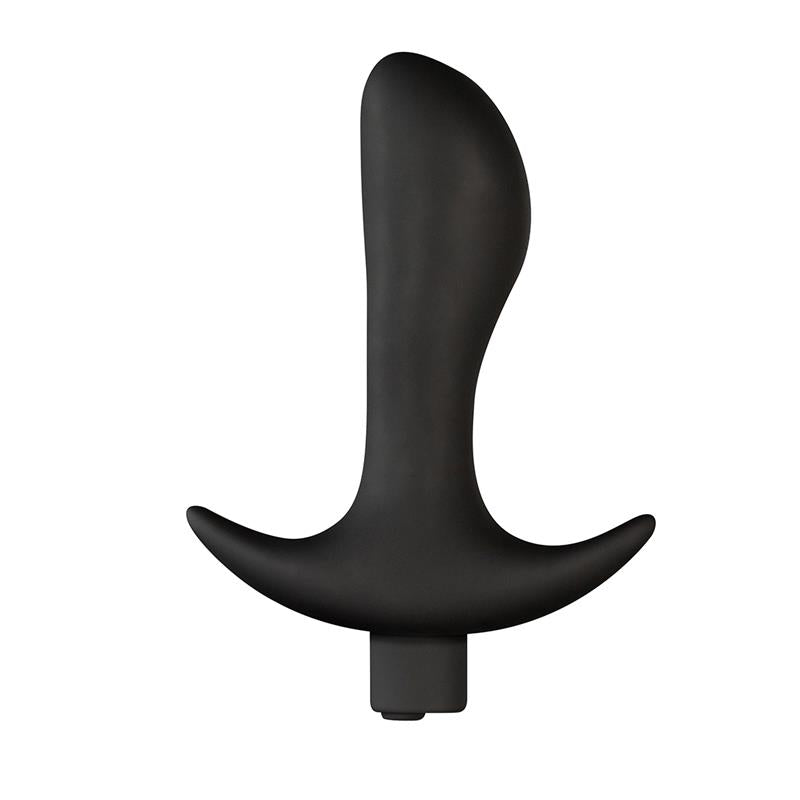 TARDENOCHE - LEVER PLUG ANAL CON VIBRACIÓN USB SILICONA