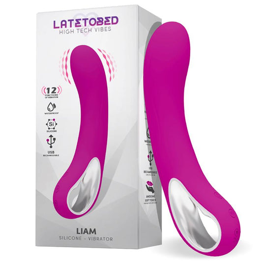 LATETOBED - LIAM VIBRADOR USB SILICONA