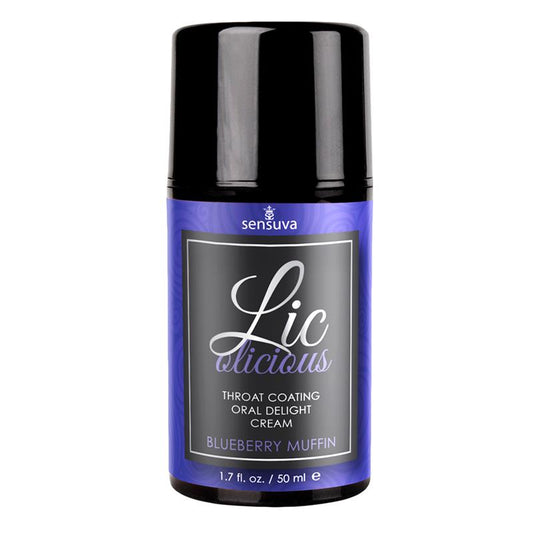 SENSUVA - LIC-O-LICIUS CREAMA DESENSIBILIZANTE PARA LA GARGANTA MUFFIN DE ARÁNDANO 50 ML