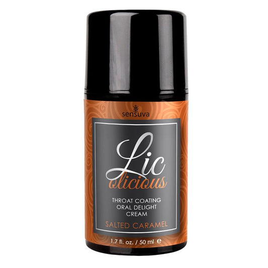 SENSUVA - LIC-O-LICIUS CREMA DESENSIBILIZANTE PARA LA GARGANTA CARAMELO SALADO 50M