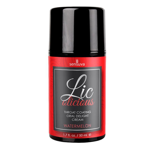 SENSUVA - LIC-O-LICIUS CREMA DESENSIBILIZANTE PARA LA GARGANTA MELÓN 50 ML