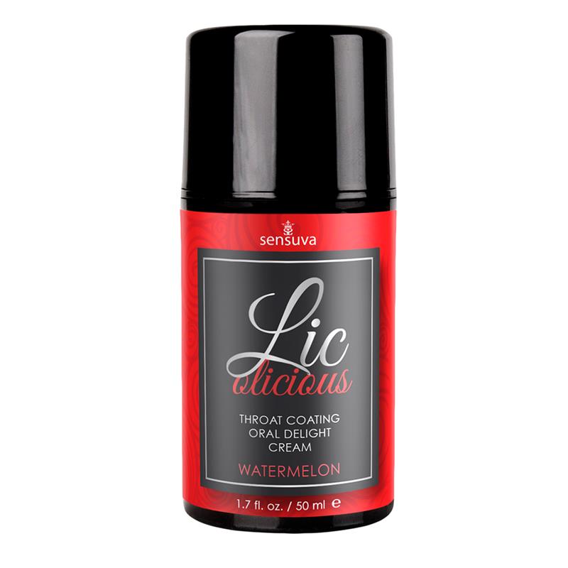 SENSUVA - LIC-O-LICIUS CREMA DESENSIBILIZANTE PARA LA GARGANTA MELÓN 50 ML