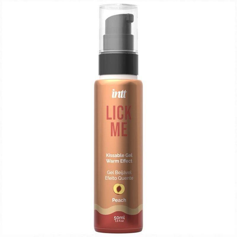 INTT - LICK ME GEL BESABLE SABOR MELOCOTÓN EFECTO CALOR 50 ML