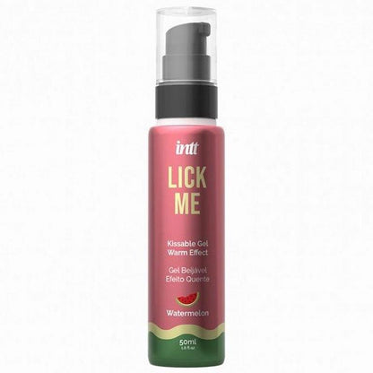 INTT - LICK ME GEL BESABLE SABOR SANDÍA EFECTO CALOR 50 ML