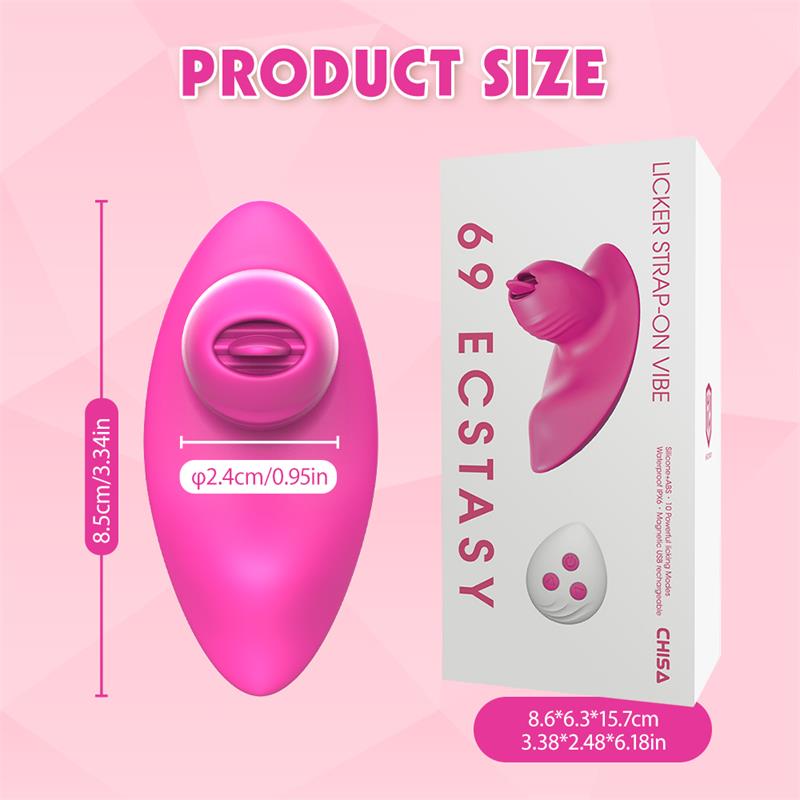 CHISA - LICKER ESTIMULADOR DE BRAGUITA CON LENGUA