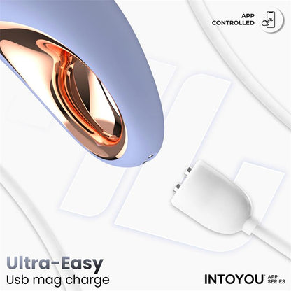 INTOYOU APP SERIES - LICKY VIBRADOR CON LENGUA LICKING CON APP