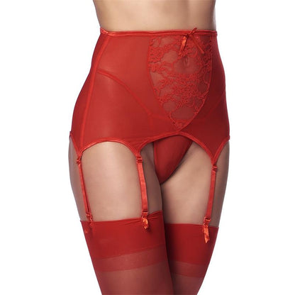 AMORABLE - LIGUERO ANCHO CON TANGA ROJOS