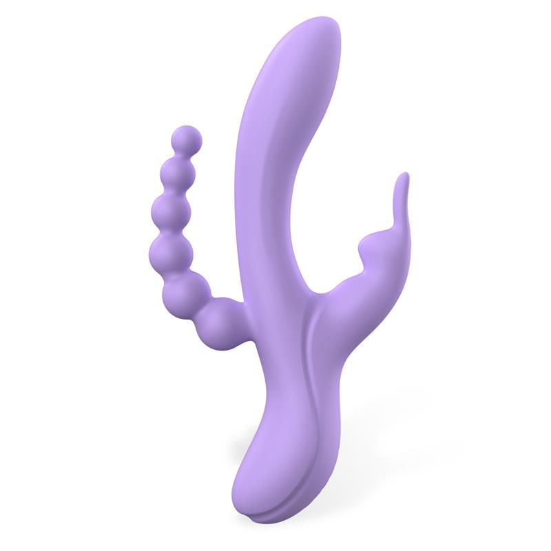 ENGILY ROSS - LINDSAY VIBRADOR CON CADENA ANAL SILICONA LÍQUIDA UNIBODY FLEXIBLE 2 MOTORES