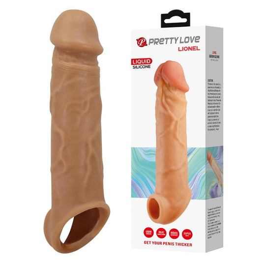 PRETTYLOVE - LIONEL FUNDA PARA EL PENE SILICONA LÍQUIDA
