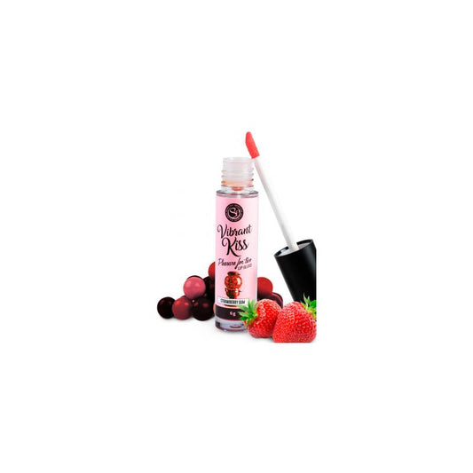SECRET PLAY - LIP GLOSS VIBRANT KISS SABOR CHICLE DE FRESA