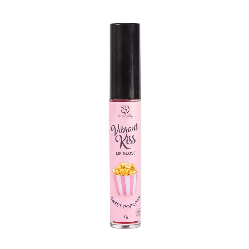 SECRET PLAY - LIP GLOSS VIBRANT KISS SABOR PALOMITAS DULCES 7GR