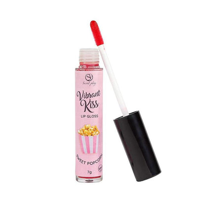 SECRET PLAY - LIP GLOSS VIBRANT KISS SABOR PALOMITAS DULCES 7GR